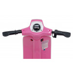 Elektrická motorka skúter Retro 23 - ružová